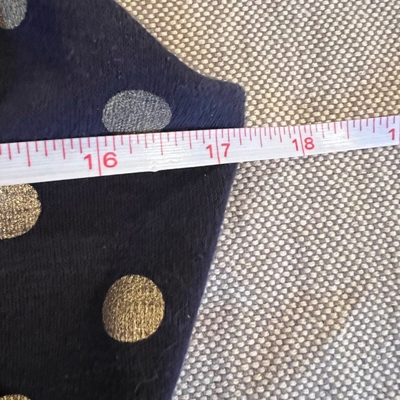 Maeve by Anthropologie Navy Polka Dot Wrap Dress, size large, see pics, EUC - Picture 7 of 7